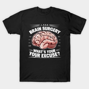 Tumor Recovery Brain Surgery Survivor Post Cancer T-Shirt